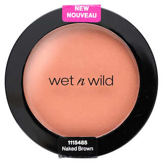 wet n wild, ColorIcon，腮紅，1115485 裸棕色，0.21 盎司（6 克）