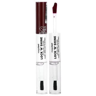 wet n wild, Megalast, Lock 'N' Shine, Lip Color + Gloss, Sizzling Siren, 0.13 fl oz (4 ml)