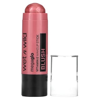 wet n wild, MegaGlo, стик для макияжа с витамином Е, румяна, 1115544 пыльно-розовый, 6 г (0,21 унции)