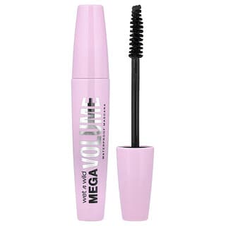 wet n wild, Máscara de gran volumen a prueba de agua, C157A Muy negro, 6 ml (0,21 oz. líq.)