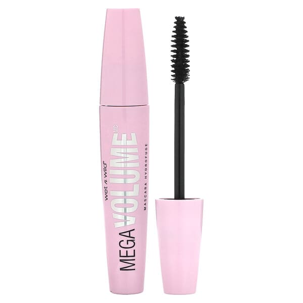 wet n wild, Mega Volume Waterproof Mascara, Very Black, 0.21 fl oz (6 ml)