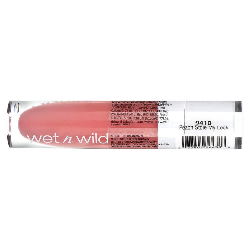 MegaLast, Liquid Catsuit, High-Shine Lipstick, 941B Peach Stole My