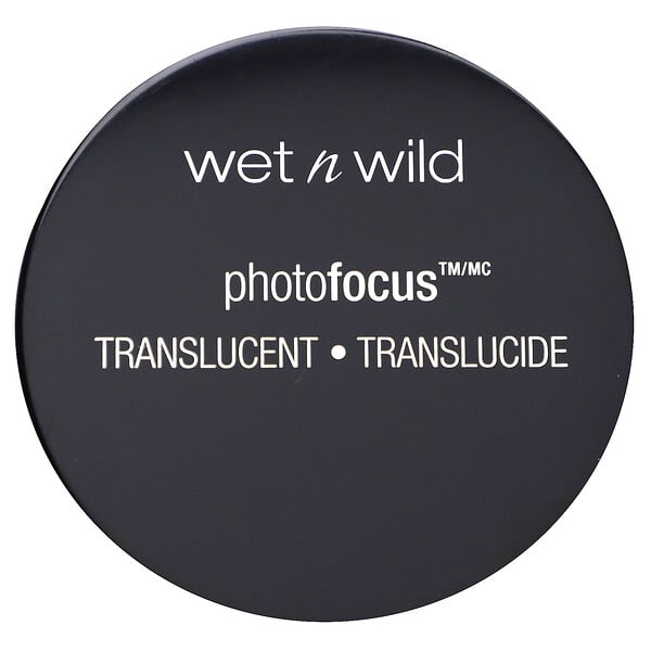 wet n wild, PhotoFocus（フォトフォーカス）ルース セッティング パウダー、トランスルーセント、20g（0.70オンス）