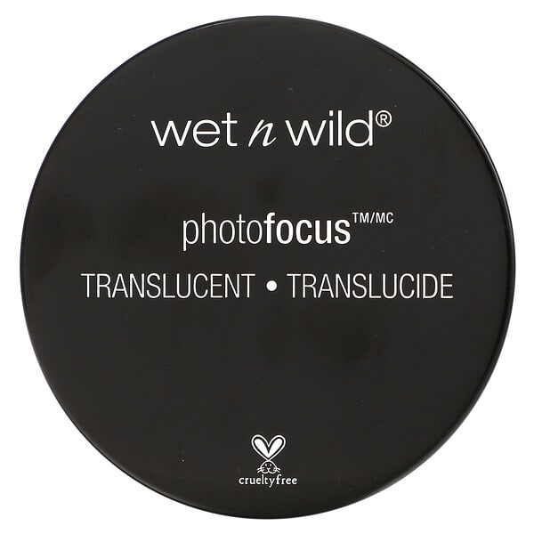 Wet n Wild‏, PhotoFocus פודרה בתפזורת לקיבוע איפור, שקוף, 20 גרם