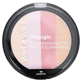 wet n wild, MegaGlo Illuminating Palette, Catwalk Pink , 0.35 oz (10 g)