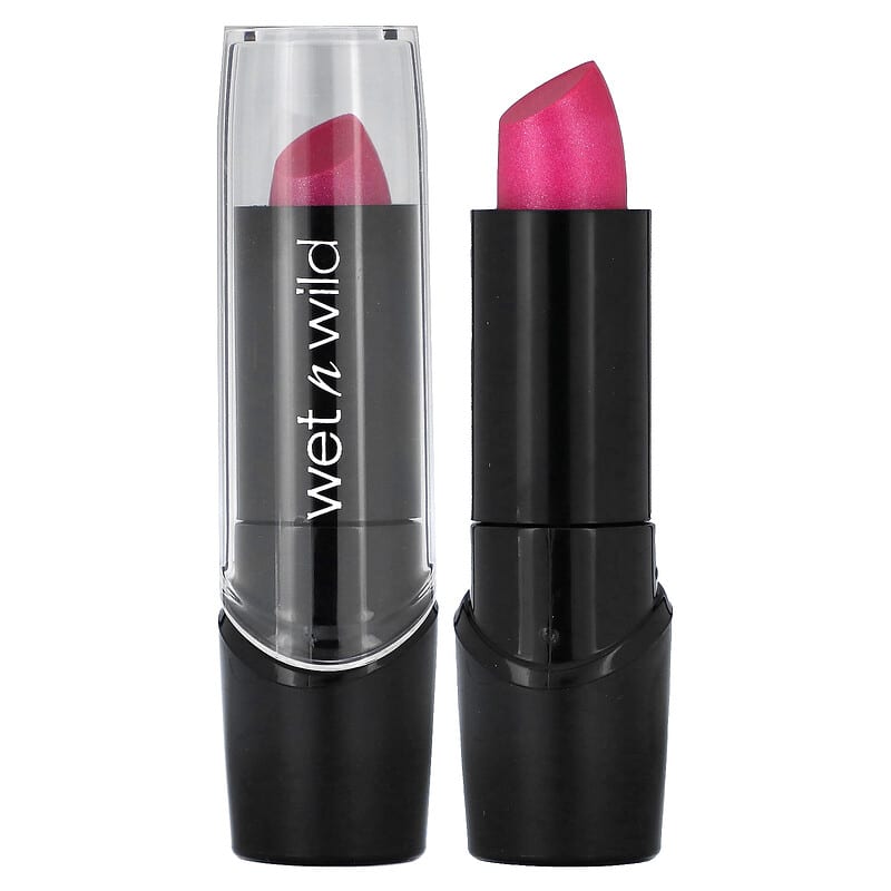 WET N WILD Silk Finish Lippenstift – Light Berry Frost, 3,7 G, Mit Vitamin E & Aloe Vera