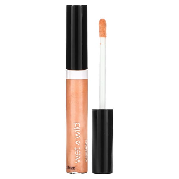 wet n wild, Megaslicks 립글로스, 556B 선 글레이즈, 2.2ml(0.07fl oz)