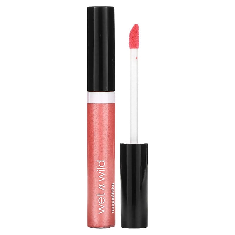 Wet N Wild MegaSlicks Lip Gloss – 548D Berried Treasure, Hochglänzend & Pflegend