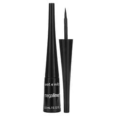 wet n wild, MegaLinerリキッドアイライナー、ブラック、3.5 ml（0.12液量オンス）