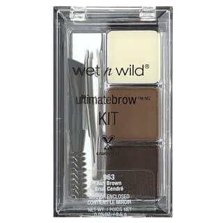 wet n wild, Ultimate Brow Kit, Ash Brown, 0.09 oz (2.5 g)