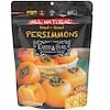 Earth & Soil, All Natural, Dried-Sliced Persimmons, 3.5 oz (100 g)