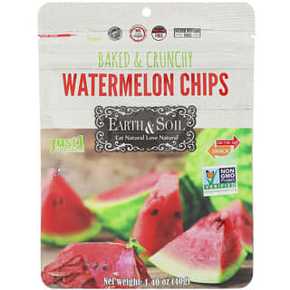 Nature's Wild Organic, Earth & Soil, Baked & Crunchy, Watermelon Chips, 1.40 oz (40 g)