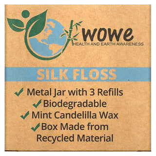Wowe, Silk Floss, Metal Jar + 3 Refills