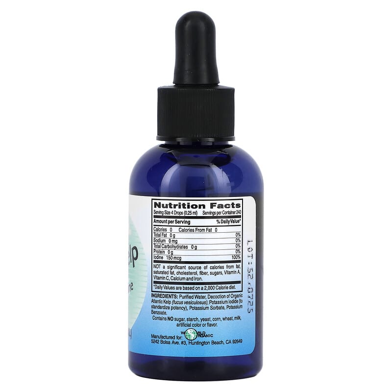 Liquid kelp daily sale iodine