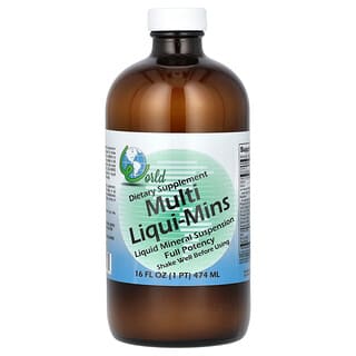 World Organic, Multi-Liqui-Mins, 474 ml