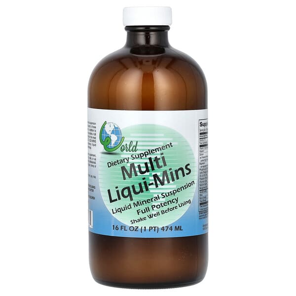 Multi Liqui-Mins, 16 fl oz (474 ml)