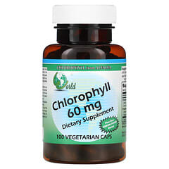 World Organic, Chlorophyll, 60 mg, 100 Vegetarian Caps