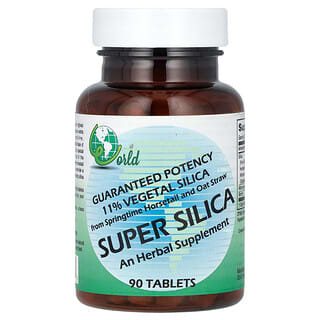 World Organic, Super Silica, 90 Tablets