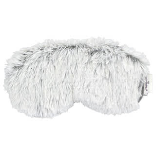 Warmies, Microwavable Eye Mask, Marshmallow Grey, Relaxing Lavender, 1 Mask