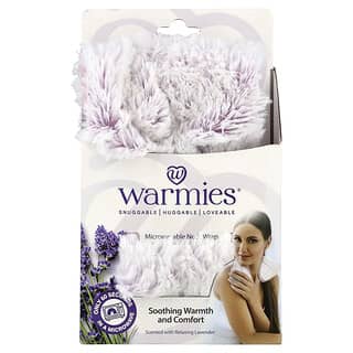 Warmies, Microwavable Neck Wrap, Marshmallow Lavender, Relaxing Lavender, 1 Wrap