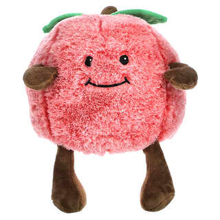Warmies, Red Apple, Heatable, Weighted Soft Plush, 1 Plush