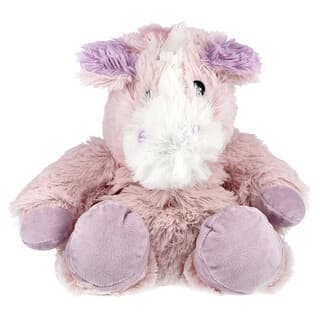 Warmies, Unicornio, Calefactable, Felpa suave ponderada, 1 felpa