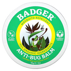 Badger Company, Бальзам с защитой от насекомых с цитронеллой и розмарином, 56 г (2 унции)