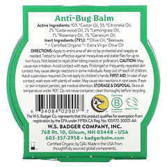 Badger Company, Anti-Bug Balm, 2 oz (56 g)