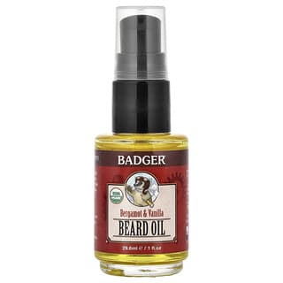 Badger, Navigator Class, Beard Oil, Bergamot & Vanilla, 1 fl oz (29.6 ml)
