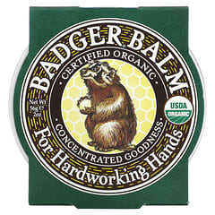 Badger Company, Bálsamo de tejón para manos trabajadoras, 56 g (2 oz)