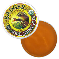 Badger Company, Exfoliante para el dolor de articulaciones, Mezcla de árnica, 56 g (2 oz)