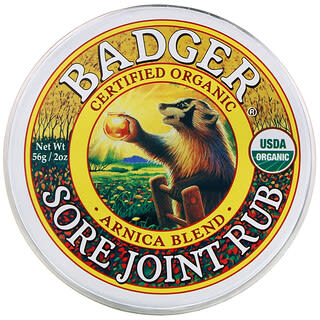 Badger Company, Pomada para Dor nas Articulações, Mistura de Arnica, 56 g (2 oz)