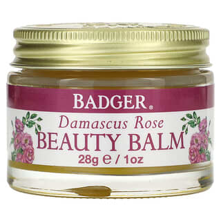 Badger Company, Baume de beauté biologique, Rose de Damas, 28 g