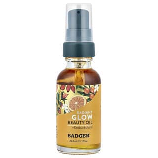 Badger, Óleo de Beleza para Brilho Radiante + Espinheiro-Marítimo, 29,6 ml (1 fl oz)