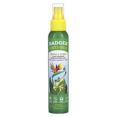 Badger Company, Anti -insectes Bio, Remuer et Vaporiser, 118.3 ml