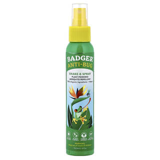 Badger（バジャー）, Anti-Bug Shake＆Spray、118.3ml（4液量オンス）