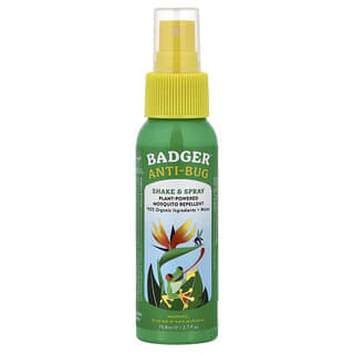 Badger, Anti-insetos, Agitar e Spray, 79,85 ml (2,7 fl oz)