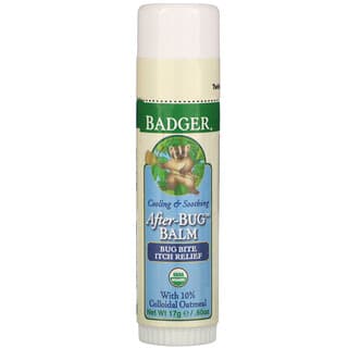 Badger Company, After-Bug, бальзам от укусов насекомых, 17 г (0,60 унции)