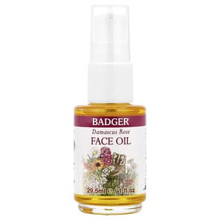 Badger, Face Care, масло для лица дамасской розы, 29,5 мл (1 жидк. унц.)