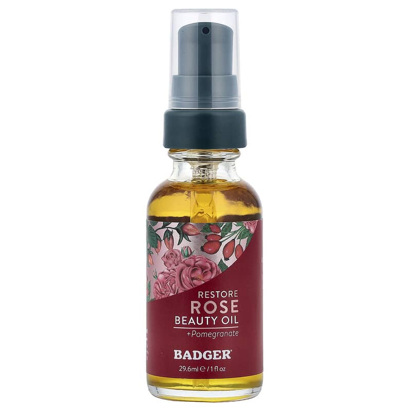 ローズビューティオイル＋ザクロ、29.6ml（1液量オンス）