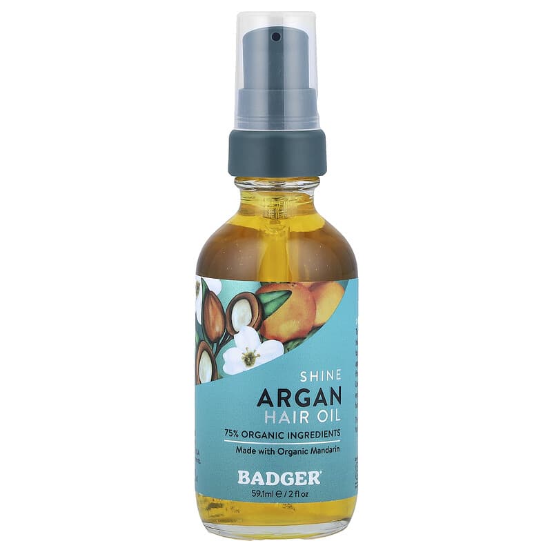 アルガン ヘアオイル、59.1ml（2液量オンス）