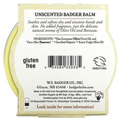 Badger Company, Badger Balm（バジャーバーム）、敏感肌用、無香料、56g（2オンス）