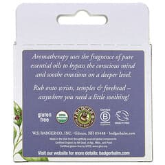 Badger Company, Organic Aromatherapy Travel Kit, 5 Pack, 0.15 oz (4.3 g) Each