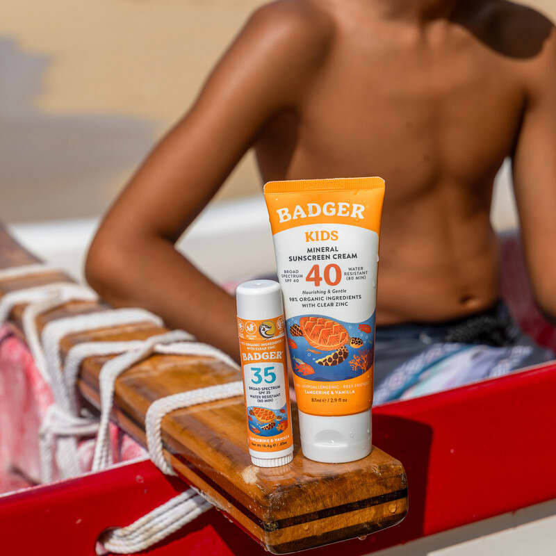Badger balm SPF 30 Baby Sunscreen Cream - Crème solaire bébé - INCI Beauty