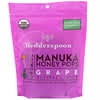Organic Manuka Honey Pops, Grape, 24 Count, 4.15 oz (118 g)