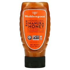 Wedderspoon, Сырой монофлорный мед манука, KFactor 16, 340 г (12 унций)