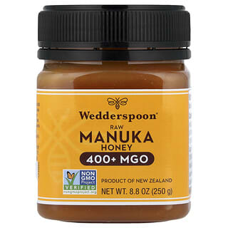 Wedderspoon, 未加工麥盧卡蜂蜜，MGO 400+，8.8 oz（250 克）