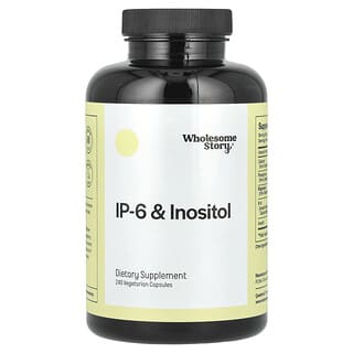 Wholesome Story, IP-6 & Inositol, IP-6 und Inosit, 240 pflanzliche Kapseln