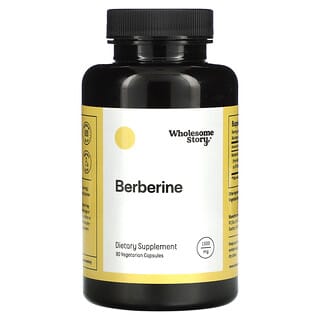 Wholesome Story, Berberine, 500 mg, 90 Vegetarian Capsules