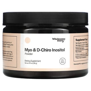 Wholesome Story, Myo & D-Chiro Inositol Powder, 6.5 oz (185 g)